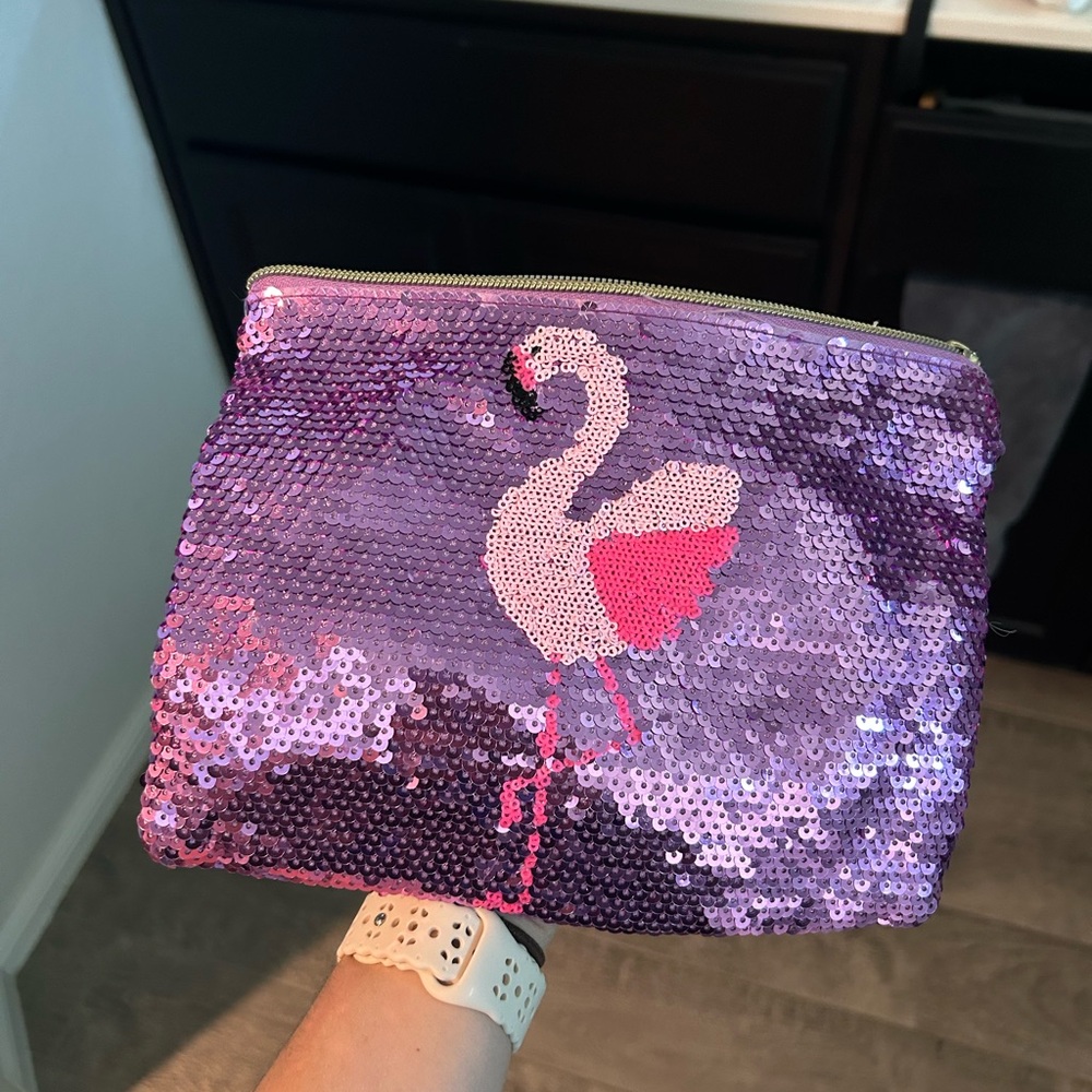Tarte Purple and Pink Cosmetic Case